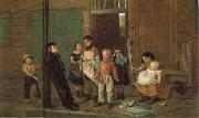 John George Brown Der Tyrann der Nachbarschaft china oil painting artist